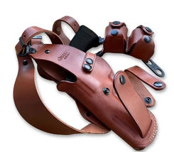 Fits Taurus Judge 2-1/2”Cyl. 410GA/45LC Polymer 3”BBL Shoulder Holster #1164 image 11