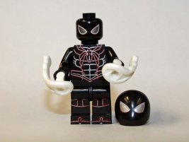 Minifigure Custom Toy Spider-man Spider-Tron Spider-Verse Marvel - $6.50