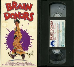 BRAIN DONORS VHS JULIANA DONALD JOHN TURTURRO PARAMOUNT VIDEO TESTED - $8.95