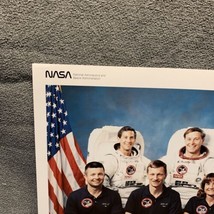 NASA Engineer Owned 8x11 Photograph Fact Card Space Shuttle Atlantis Crew KG - £15.82 GBP