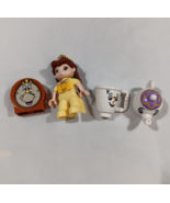 Lego Duplo - Belle Disney Princess Chip Mrs. Pots Cogsworth Figure Lot - $10.89