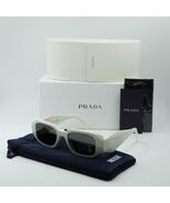PRADA PR17WS 1425S0 Talc/Dark Grey 49-20-145 Sunglasses New Authentic - $451.48 CAD