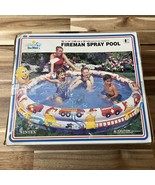 Vintage Intex The Wet Set Fireman Spray Pool 78&quot; by 14&quot; #56432 New In Box - $768.75 MXN