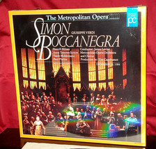 New! &#39;SIMON BOCCANEGRA&#39; at the MET Laser Disc Box Set - Sealed - $6.88