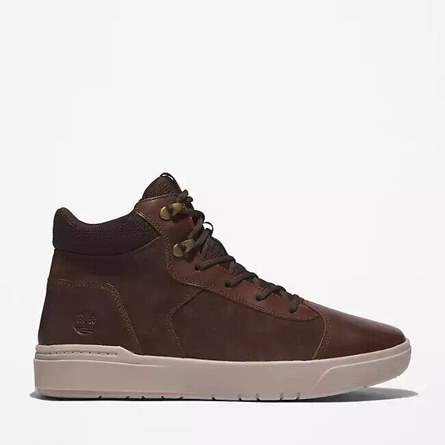 Primary image for Timberland Men's Seneca Bay Sneaker Boots Dark Brown Full-Grain A415N ALL SIZES