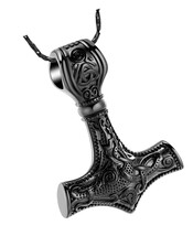 Viking Mjolnir Thor Hammer Cremation Jewelry - £51.70 GBP