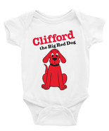 Clifford The Big Red Dog Short &amp; Long Sleeves, Baby &amp; Toddler Onesie Bod... - $21.99