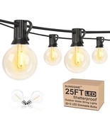 25Ft Globe Led Outdoor String Lights Waterproof Shatterproof, Connectable - €29,82 EUR