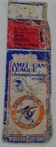 BALTIMORE ORIOLES TICKET STUB 1983 AMERICAN LEAGUE CHAMPIONSHIP WESTERN ... - $9.50