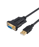 CableCreation USB to RS232 Adapter with PL2303 Chipset, 6.6ft USB 2.0 Ma... - £17.30 GBP