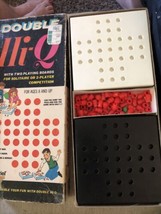 Vintage 1975 Double Hi-Q Board Game For 1-2 Players Ages 8 And Up Puzzle... - $7.92