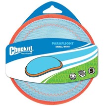 Chuckit! Paraflight Dog Toy Blue/Orange 1ea/SM - £13.41 GBP