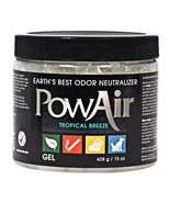 Earth&#39;s Best Odor Neutralizer PowAir Gel - Tropical Breeze Scent - $256.82 MXN