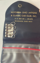 northern brunswick ohio antique and classic car club key holder keycase - $8.01