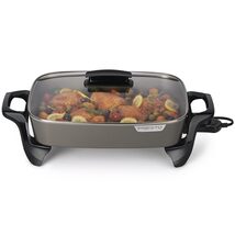 Presto 06856 16-Inch Ceramic Electric Skillet, Grey - $79.96