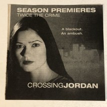 Crossing Jordan Tv Guide Print Ad Jill Hennessy TPA17 - £4.63 GBP