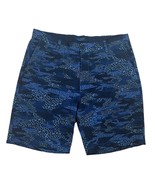 NWOT NEW Navtech By Nautica Men&#39;s Blue Camo Lightweight Chino Shorts Siz... - $20.33 CAD