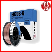 PGN ER70S-6 Solid MIG Welding Wire - .035&quot; 10 lb Spool, Low Splatter Per... - $986.89 MXN