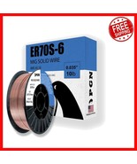 PGN ER70S-6 Solid MIG Welding Wire - .035&quot; 10 lb Spool, Low Splatter Per... - $52.46