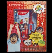 Colgate Kids Toothbrush, Toothpaste, and Toothbrush Cover Set, Ryan&#39;s World - £7.81 GBP