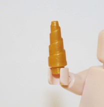 Building Horn Spike Gold Construction Piece Minifigure Custom - £1.12 GBP