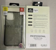 New Fashion Super Slim Clear Smokey Phone Back Case for Apple iPhone 12 Pro - £5.60 GBP