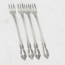 Oneida Raphael Distinction Seafood Cocktail Forks 6&quot;  Lot of 4 - £11.15 GBP