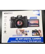NIB - Vivitar VEC XX101 (V1) Digital Camera with 8x Zoom &amp; 3&quot; LED Display - $60.00