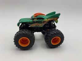 Monster Jam Truck Mattel DRAGON Green Truck Die-Cast Vehicle 1:64 - $4.20