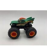 Monster Jam Truck Mattel DRAGON Green Truck Die-Cast Vehicle 1:64 - $4.20