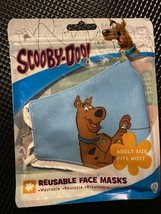 face masks reusable washable SCOOBY DOO ADULT SIZE - $8.32