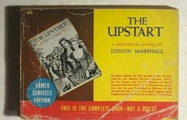 THE UPSTART by Edison Marshall () Armed Services Edition paperback #841 - £11.86 GBP