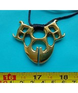 Hunters  Lingling-o Ifugao  brass pendant necklace tribal - $46.28