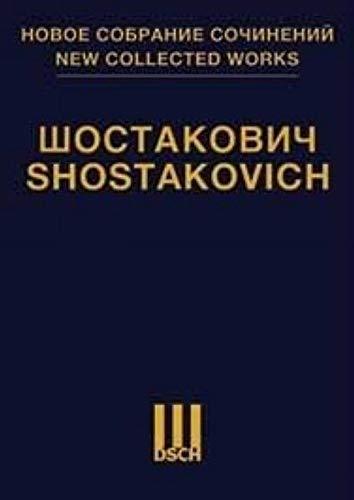New collected works of Dmitri Shostakovich. Vol. 57. Orango. Unfinished ... - $183.26