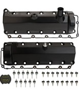 Fits 1997-2004 E150 Expedition Navigator 5.4L V8 Black Aluminum Valve Co... - $188.97