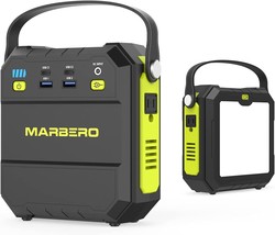 Marbero Portable Power Station 83Wh Small Generator Solar Power Bank 80W... - £101.48 GBP