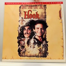 Hook 1992 Laserdisc Deluxe Widescreen Edition 2 Disc Set, Robin Williams... - £11.35 GBP
