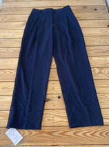 MM Lafleur NWT Women’s Light Twill Trousers Size 0 Navy R5 - £46.52 GBP