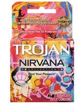 Trojan Nirvana Condom - Pack Of 3 - £10.50 GBP