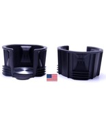 2pcs NEW LAND ROVER RANGE ROVER SPORT CUP HOLDER INSERT SET LR2 LR3 LR4 ... - $19.75