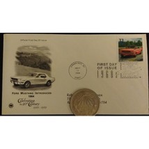 1999 FDC USA 33 Cents Postage Stamp Mustang - £3.87 GBP
