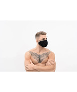 OUTTOX Everyday Mask Neoprene Easy breathing Comfortable Wear Black OT2 - £17.52 GBP