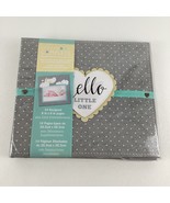 Baby Scrapbook Photo Album Hello Little One Keepsake Memory Book Designe... - $29.65
