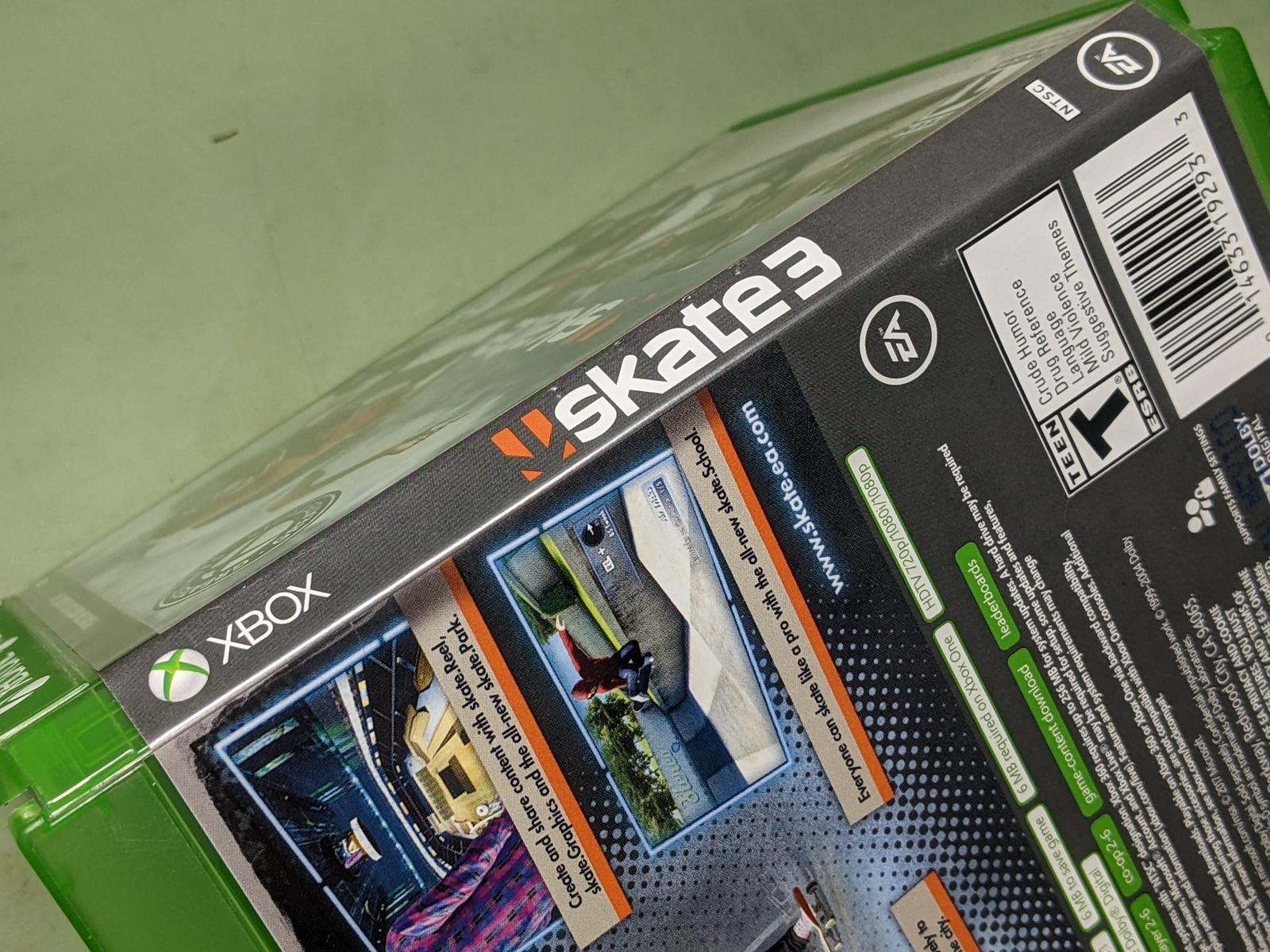 Skate 3 Microsoft XBoxOne Disk and Case - $10.28