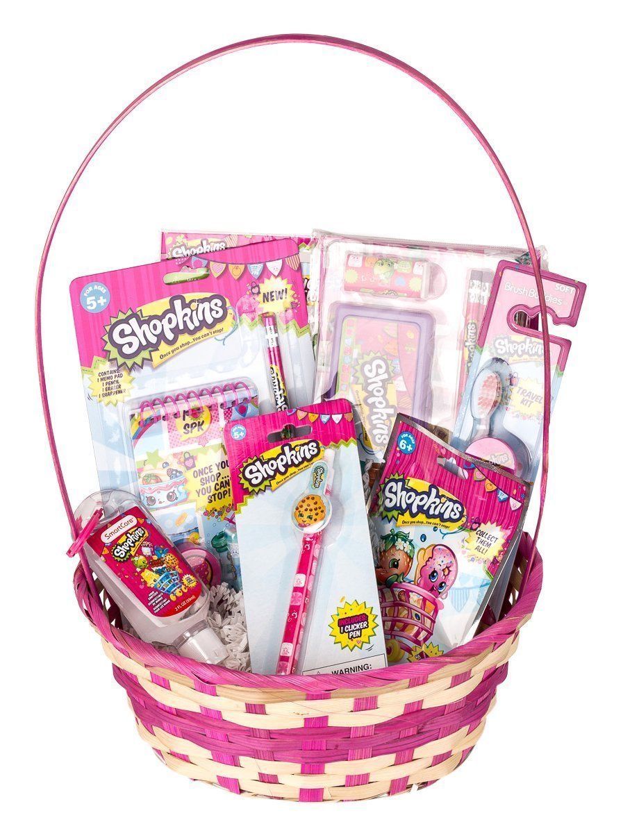 Shopkins Baby Girl Gift Basket (3-10 Year Old Girls) - $33.41