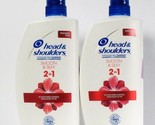 2 Bottles Head &amp; Shoulders 31.4 Oz Smooth &amp; Silky 2 In 1 Shampoo &amp; Condi... - £42.52 GBP