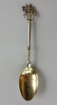 1897 Antique Paris Silver Souvenir Spoon Travel - £33.28 GBP