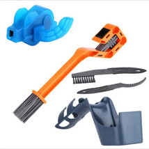 Portable Bicycle Chain Cleaner Tool Kit, Mountain &amp; Road Bike Chain Clean Brush - £16.04 GBP+