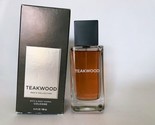 Bath &amp; Bath Works TEAKWOOD Men’s Cologne  3.4 oz 100 mL New In Box Read - £78.94 GBP