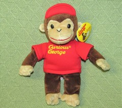 Gund Curious George 7&quot; Mini Plush With Hang Tag Stuffed Animal 1990 Character - £9.91 GBP